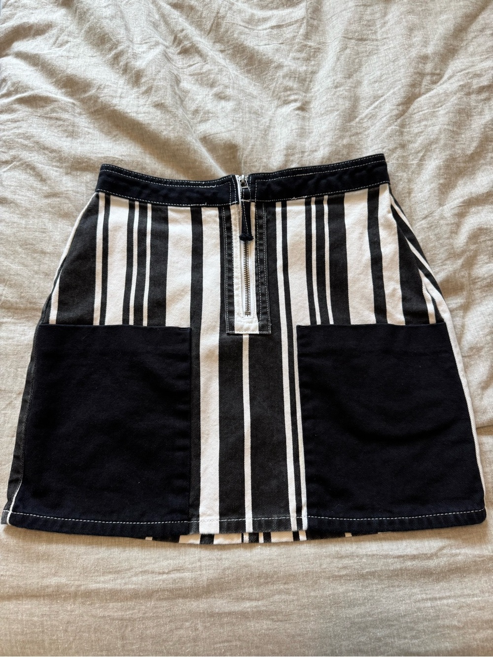 BDG Urban Outfitters Black And White Mini Skirt